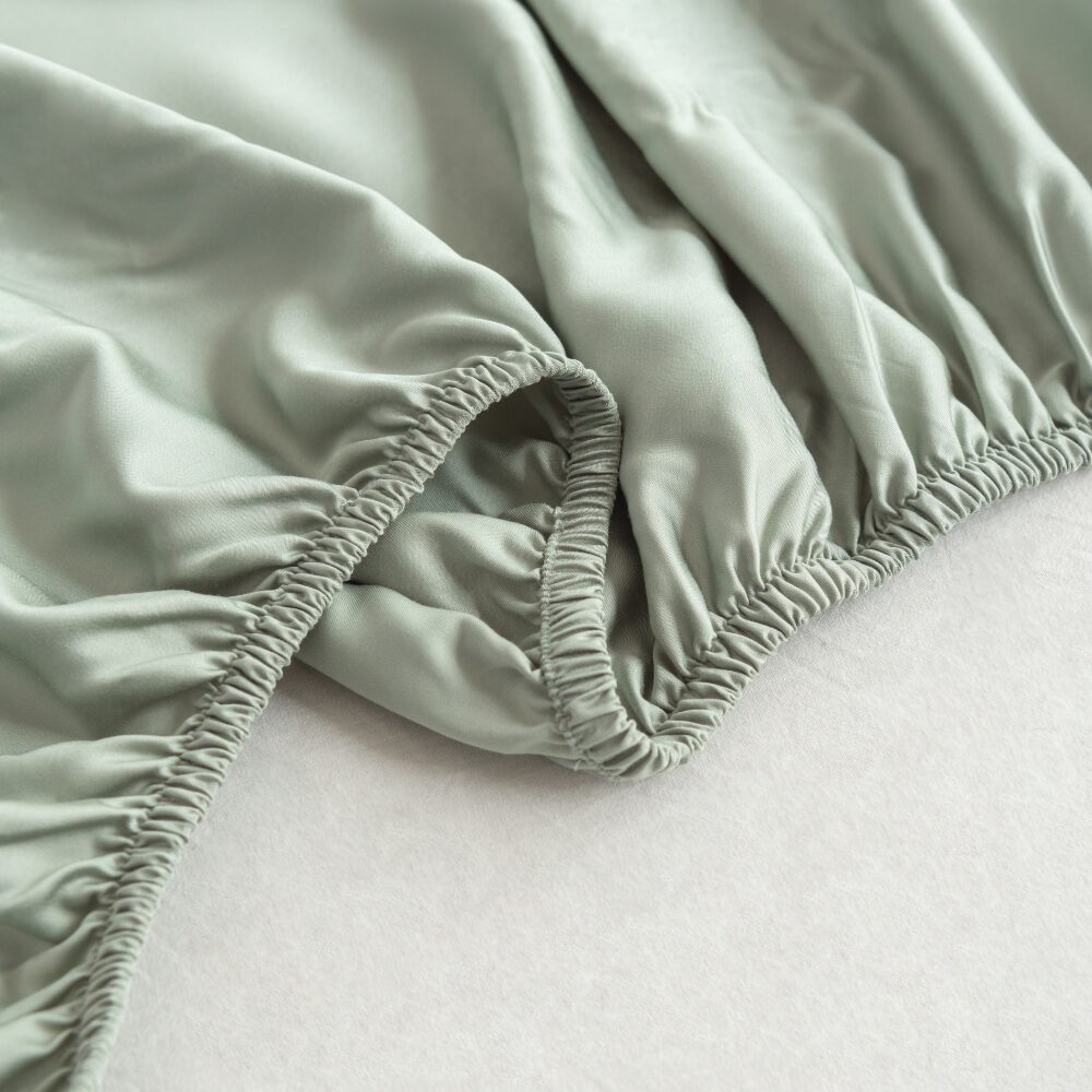 Eenpersoons Beddengoedset - Sage Green