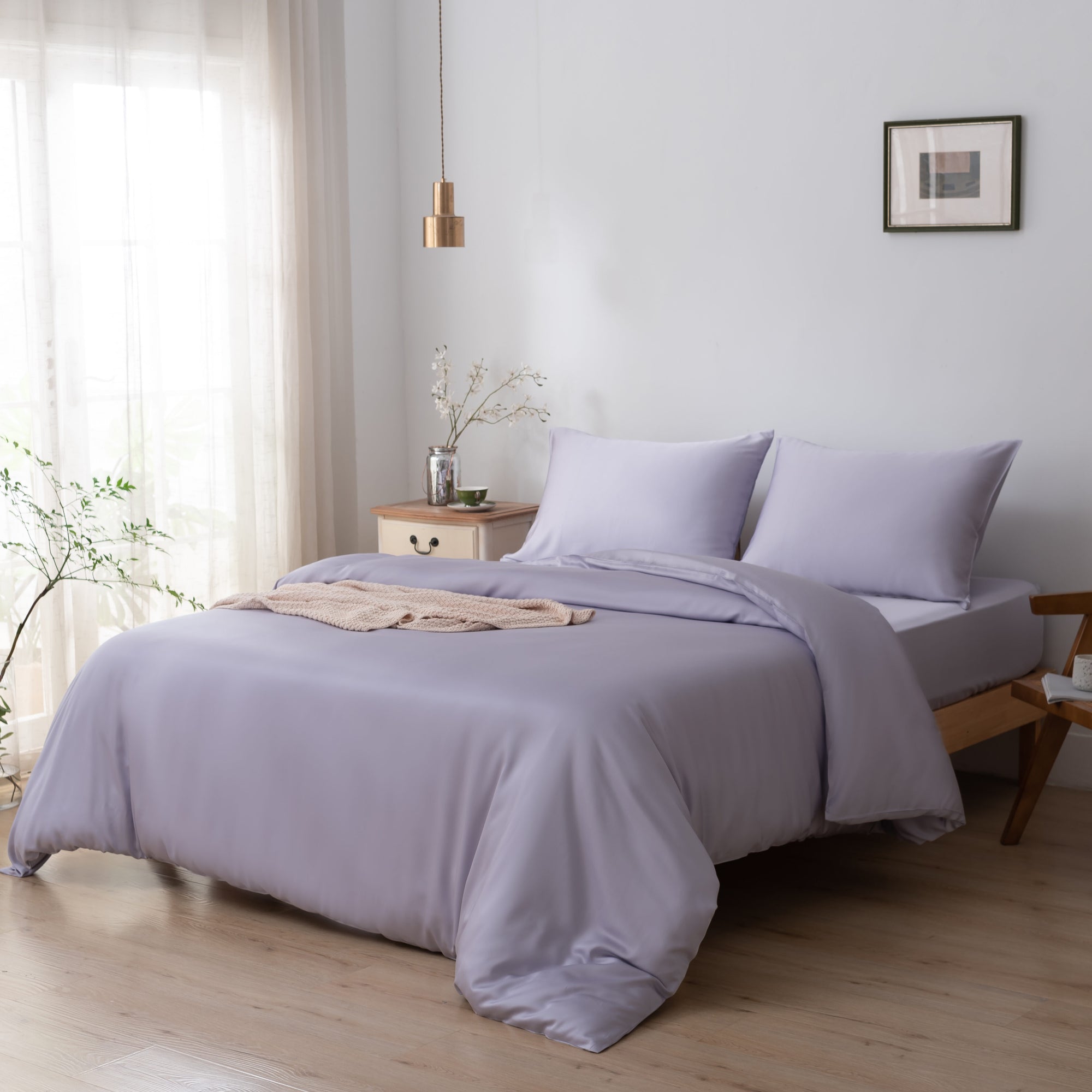 Eenpersoons Beddengoedset - Lavender Mist