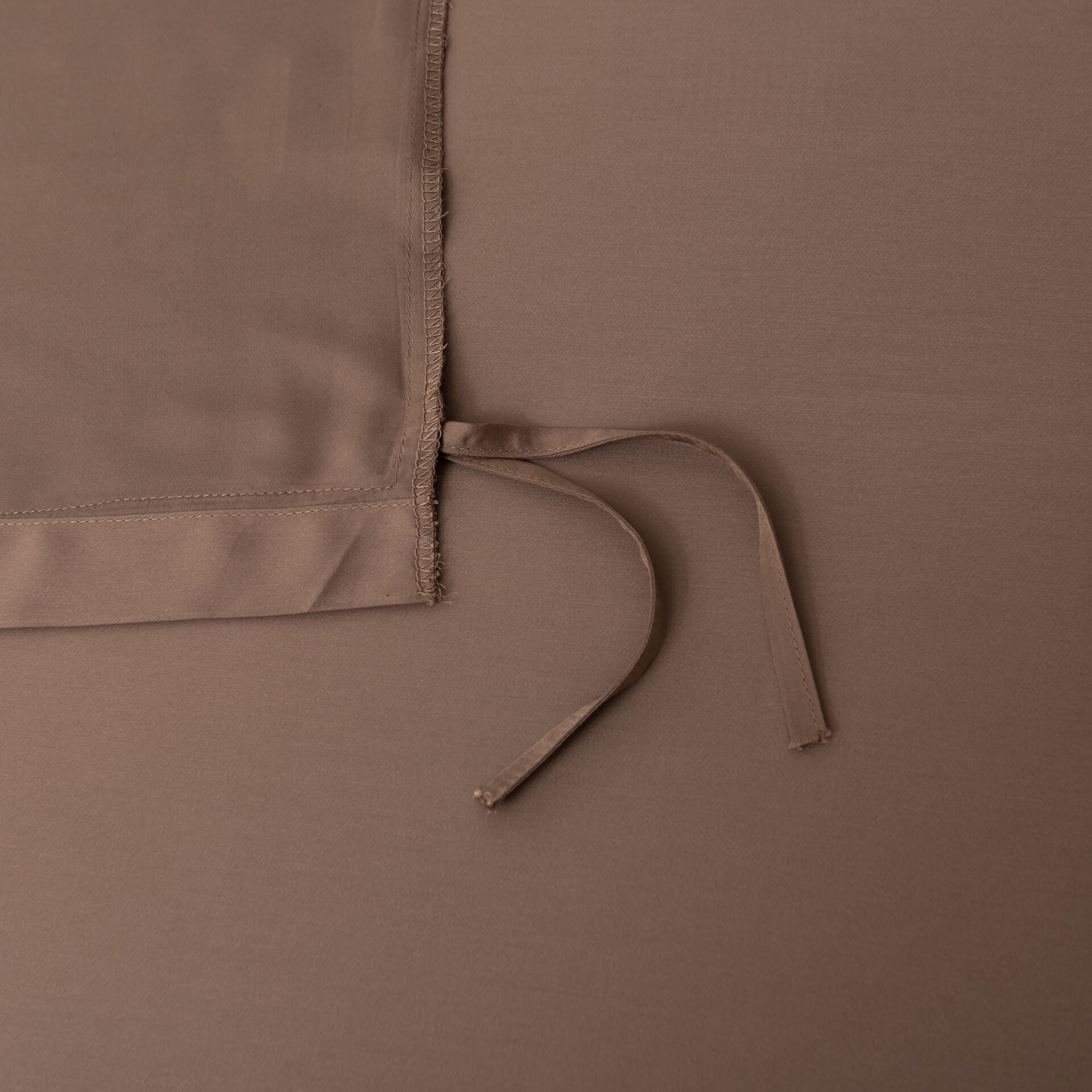 Eenpersoons Beddengoedset - Coffee Brown